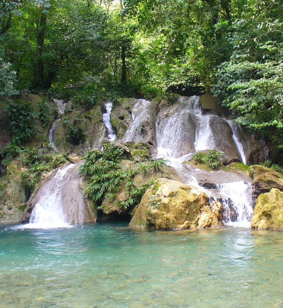 water fall, Las Escobas, Izabal, Guatemala